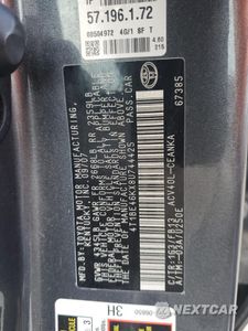 Zdjęcie 12 z 14 samochodu: 2008 TOYOTA CAMRY CE VIN:4T1BE46KX8U744425 - miniatura
