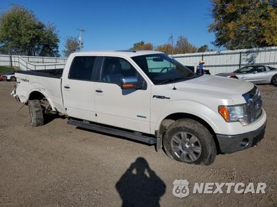 Czwarte zdjęcie samochodu z boku: 2012 FORD F150 SUPERCREW VIN:1FTFW1ET5CFB59759 - miniatura