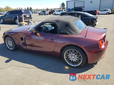 Drugie zdjęcie samochodu z przodu: 2003 BMW Z4 3.0 VIN:4USBT53413LU05373 - miniatura