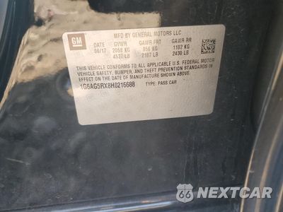 Zdjęcie 12 z 15 samochodu: 2017 CADILLAC ATS VIN:1G6AG5RX8H0216688 - miniatura