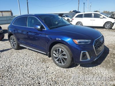 Czwarte zdjęcie samochodu z boku: 2021 AUDI Q5 TECHNIK VIN:WA1FAAFYXM2054839 - miniatura