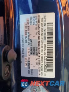 Zdjęcie 12 z 12 samochodu: 2007 MAZDA MX-5 MIATA VIN:JM1NC25F370136316 - miniatura