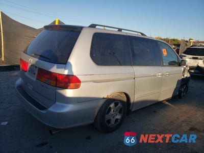 Trzecie zdjęcie samochodu z tyłu: 2001 HONDA ODYSSEY EX VIN:2HKRL18621H512604 - miniatura