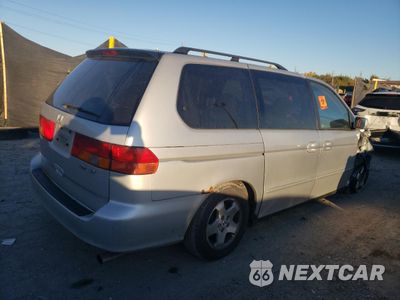 Trzecie zdjęcie samochodu z tyłu: 2001 HONDA ODYSSEY EX VIN:2HKRL18621H512604 - miniatura
