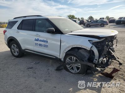 Czwarte zdjęcie samochodu z boku: 2020 FORD EXPLORER XLT VIN:1FMSK8DH4LGA37478 - miniatura