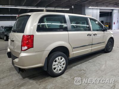 Trzecie zdjęcie samochodu z tyłu: 2015 DODGE GRAND CARAVAN SE VIN:2C4RDGBGXFR512295 - miniatura