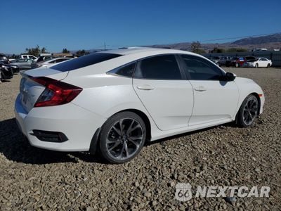 Trzecie zdjęcie samochodu z tyłu: 2021 HONDA CIVIC SPORT VIN:2HGFC2F84MH525284 - miniatura