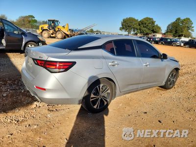 Trzecie zdjęcie samochodu z tyłu: 2021 NISSAN SENTRA SV VIN:3N1AB8CV4MY207140 - miniatura