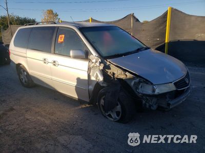 Czwarte zdjęcie samochodu z boku: 2001 HONDA ODYSSEY EX VIN:2HKRL18621H512604 - miniatura