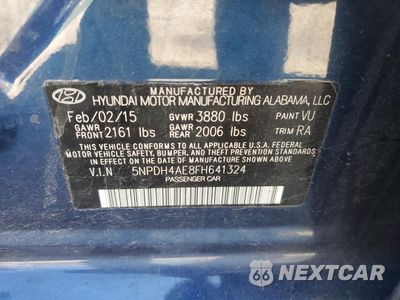 Zdjęcie 13 z 13 samochodu: 2015 HYUNDAI ELANTRA SE VIN:5NPDH4AE8FH641324 - miniatura