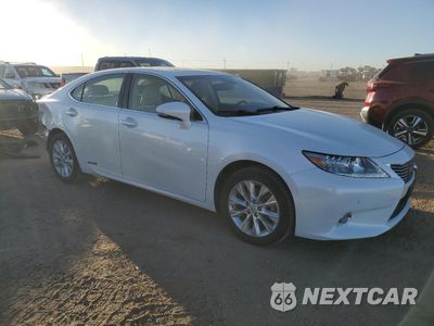 Czwarte zdjęcie samochodu z boku: 2013 LEXUS ES 300H VIN:JTHBW1GG8D2038455 - miniatura