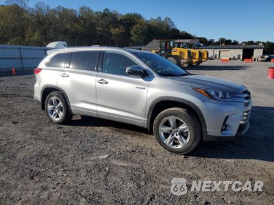 Czwarte zdjęcie samochodu z boku: 2019 TOYOTA HIGHLANDER HYBRID LIMITED VIN:5TDDGRFH4KS076559 - miniatura