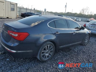 Trzecie zdjęcie samochodu z tyłu: 2014 KIA CADENZA PREMIUM VIN:KNALN4D72E5142077 - miniatura