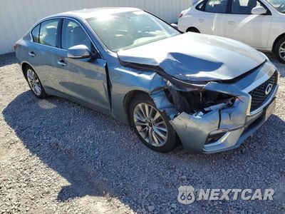 Czwarte zdjęcie samochodu z boku: 2020 INFINITI Q50 PURE VIN:JN1EV7AR1LM250053 - miniatura