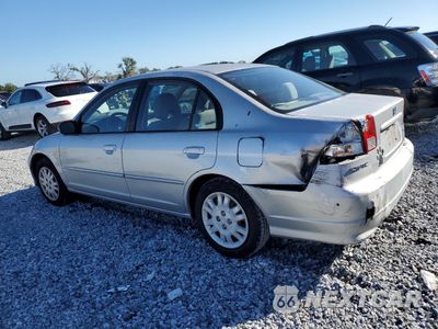 Drugie zdjęcie samochodu z przodu: 2005 HONDA CIVIC LX VIN:2HGES16565H542233 - miniatura