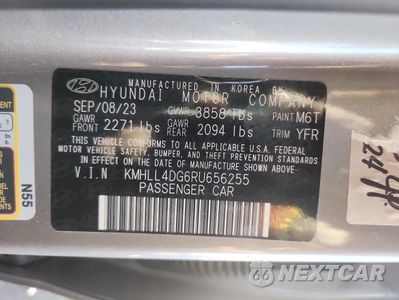 Zdjęcie 12 z 13 samochodu: 2024 HYUNDAI ELANTRA SE VIN:KMHLL4DG6RU656255 - miniatura