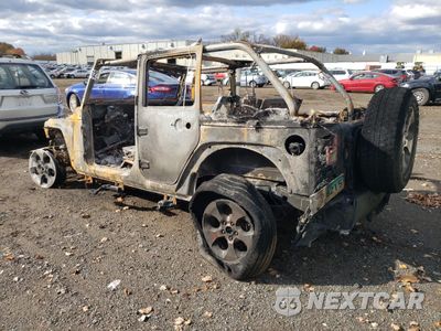 Drugie zdjęcie samochodu z przodu: 2017 JEEP WRANGLER UNLIMITED SAHARA VIN:1C4HJWEG7HL558351 - miniatura