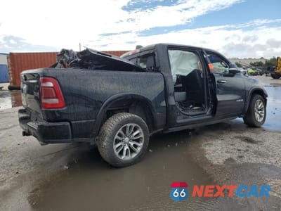 Trzecie zdjęcie samochodu z tyłu: 2021 RAM 1500 LARAMIE VIN:1C6RREJT1MN610394 - miniatura