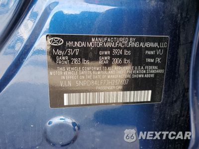 Zdjęcie 12 z 14 samochodu: 2018 HYUNDAI ELANTRA SEL VIN:5NPD84LF7JH237607 - miniatura