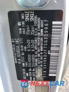 Zdjęcie 14 z 14 samochodu: 2025 KIA SORENTO SX VIN:5XYRKDJF7SG359967 - miniatura