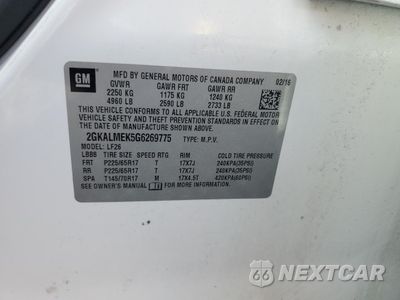 Zdjęcie 13 z 13 samochodu: 2016 GMC TERRAIN SLE VIN:2GKALMEK5G6269775 - miniatura