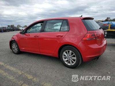 Drugie zdjęcie samochodu z przodu: 2015 VOLKSWAGEN GOLF VIN:3VW217AU6FM008753 - miniatura