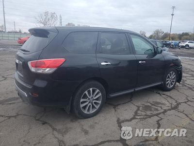 Trzecie zdjęcie samochodu z tyłu: 2014 NISSAN PATHFINDER S VIN:5N1AR2MN4EC653427 - miniatura