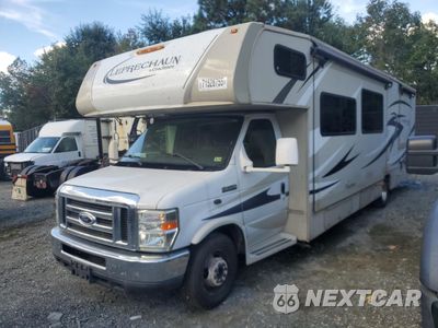 Drugie zdjęcie samochodu z przodu: 2015 FORD ECONOLINE E450 SUPER DUTY CUTAWAY VAN VIN:1FDXE4FSXFDA25100 - miniatura