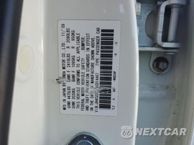 Zdjęcie 12 z 12 samochodu: 2010 ACURA TSX VIN:JH4CU2F67AC014467 - miniatura