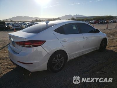 Trzecie zdjęcie samochodu z tyłu: 2018 HYUNDAI ELANTRA SEL VIN:5NPD84LF2JH328509 - miniatura