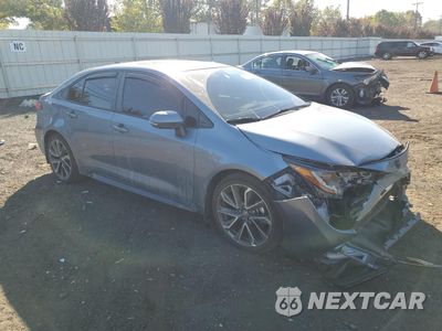 Czwarte zdjęcie samochodu z boku: 2020 TOYOTA COROLLA SE VIN:5YFM4RCE5LP022829 - miniatura