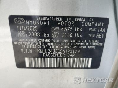 Zdjęcie 13 z 13 samochodu: 2025 HYUNDAI SONATA HYBRID VIN:KMHL34JJ0SA123129 - miniatura