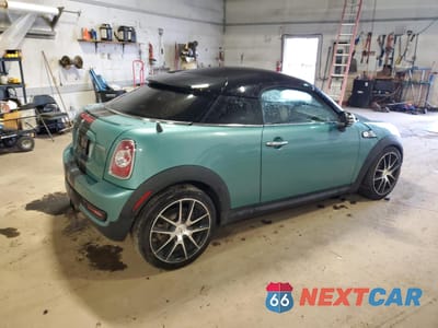 Trzecie zdjęcie samochodu z tyłu: 2012 MINI COOPER COUPE S VIN:WMWSX3C53CT154764 - miniatura