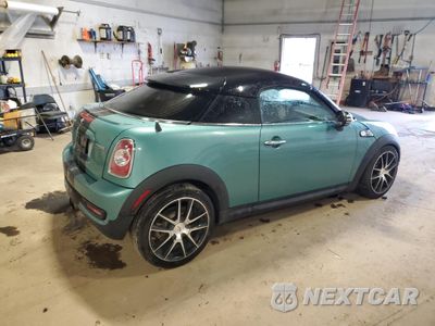 Trzecie zdjęcie samochodu z tyłu: 2012 MINI COOPER COUPE S VIN:WMWSX3C53CT154764 - miniatura