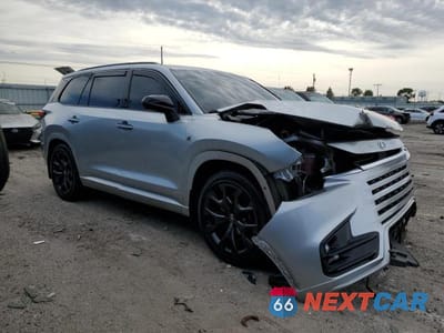 Czwarte zdjęcie samochodu z boku: 2024 LEXUS TX 500H F SPORT PREMIUM VIN:5TDABAB66RS000696 - miniatura