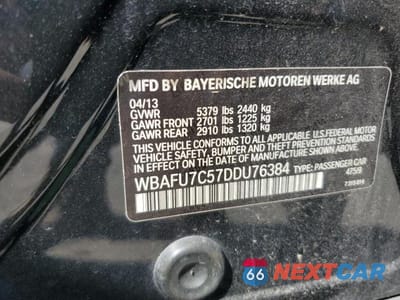Zdjęcie 12 z 12 samochodu: 2013 BMW 535 XI VIN:WBAFU7C57DDU76384 - miniatura