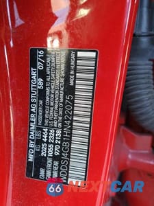Zdjęcie 13 z 13 samochodu: 2017 MERCEDES-BENZ CLA 250 4MATIC VIN:WDDSJ4GB1HN422075 - miniatura