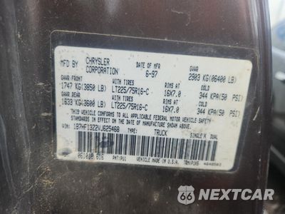 Zdjęcie 12 z 14 samochodu: 1997 DODGE RAM 1500 VIN:1B7HF13Z2VJ625468 - miniatura