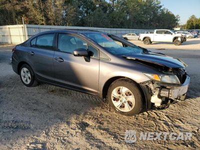 Czwarte zdjęcie samochodu z boku: 2014 HONDA CIVIC LX VIN:19XFB2F51EE003877 - miniatura