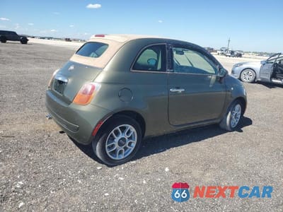 Trzecie zdjęcie samochodu z tyłu: 2013 FIAT 500 POP VIN:3C3CFFDR2DT668032 - miniatura