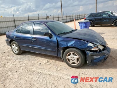 Czwarte zdjęcie samochodu z boku: 2002 CHEVROLET CAVALIER BASE VIN:1G1JC524527485411 - miniatura