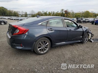 Trzecie zdjęcie samochodu z tyłu: 2021 HONDA CIVIC EX VIN:19XFC1F3XME209056 - miniatura