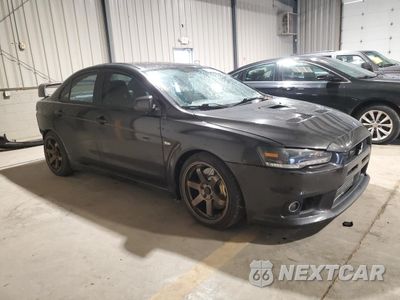 Czwarte zdjęcie samochodu z boku: 2008 MITSUBISHI LANCER EVOLUTION MR VIN:JA3AW56V58U051337 - miniatura