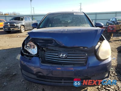 Piąte zdjęcie samochodu w środku: 2007 HYUNDAI ACCENT GLS VIN:KMHCN46C97U087015 - miniatura