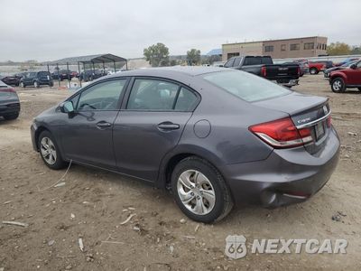 Drugie zdjęcie samochodu z przodu: 2015 HONDA CIVIC LX VIN:19XFB2F5XFE065120 - miniatura