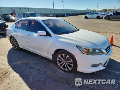 Czwarte zdjęcie samochodu z boku: 2013 HONDA ACCORD SPORT VIN:1HGCR2F59DA241901 - miniatura