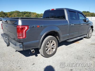 Trzecie zdjęcie samochodu z tyłu: 2016 FORD F150 SUPERCREW VIN:1FTFW1EF1GFB19341 - miniatura