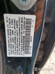 Zdjęcie 12 z 12 samochodu: 2013 HONDA CIVIC EX VIN:19XFB2F82DE078306 - miniatura