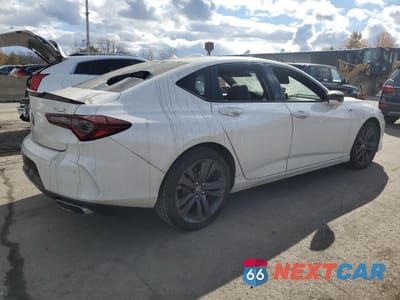Trzecie zdjęcie samochodu z tyłu: 2022 ACURA TLX TECH A VIN:19UUB5F50NA000286 - miniatura