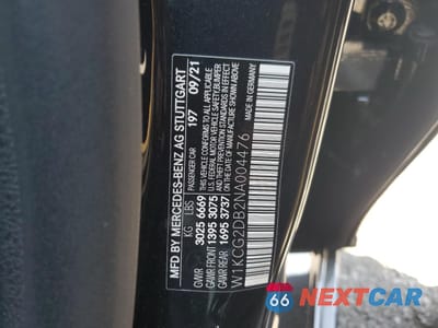 Zdjęcie 12 z 14 samochodu: 2022 MERCEDES-BENZ EQS SEDAN 450+ VIN:W1KCG2DB2NA004476 - miniatura